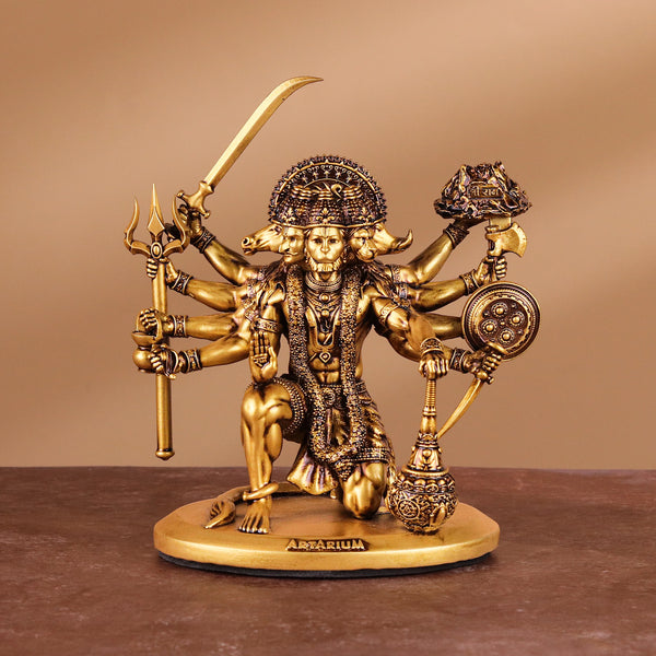 Sitting Panchmukhi Hanuman Statue