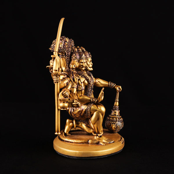Sitting Panchmukhi Hanuman Statue