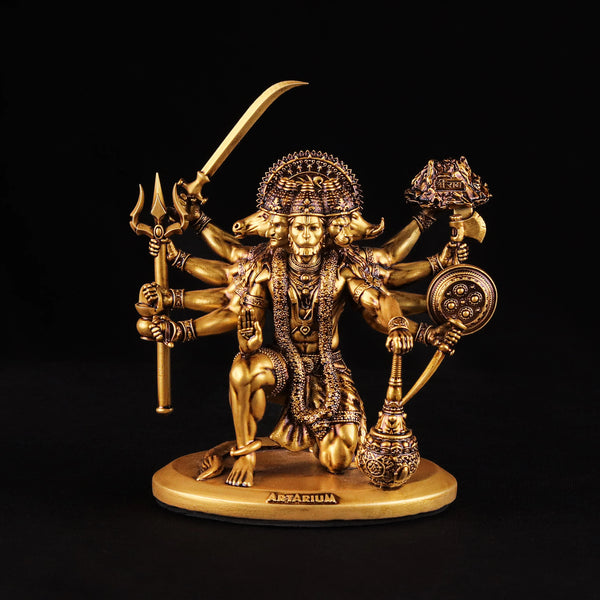 Sitting Panchmukhi Hanuman Statue